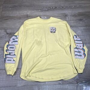 Disney Spirit Jersey Shirt Womens Medium‎ Walt Disney World 1971 Long Sleeve